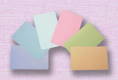 Blank Color Cards